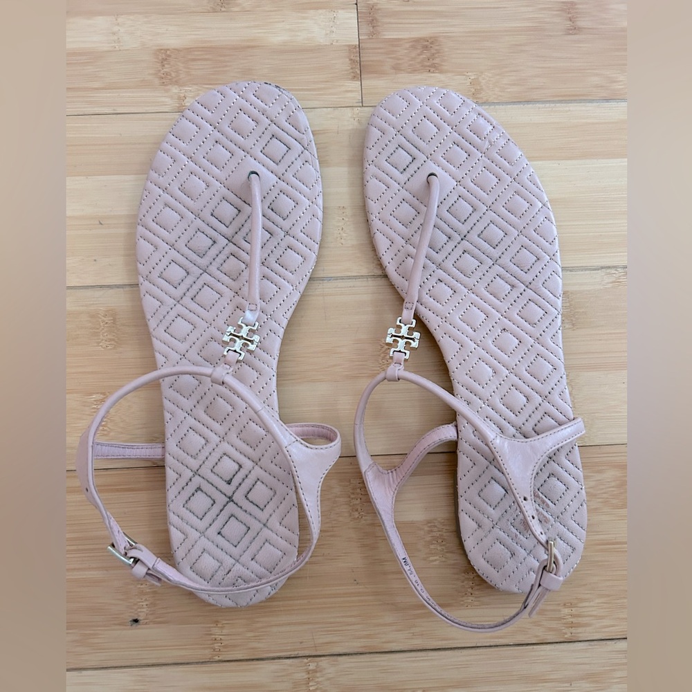 Tory Burch light pink sandals size 8